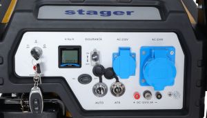 БЕНЗИНОВ МОНОФАЗЕН ГЕНЕРАТОР STAGER  FD 6500ER   