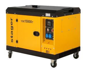 ДИЗЕЛОВ МОНОФАЗЕН ГЕНЕРАТОР STAGER YDE15000T