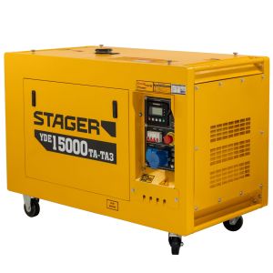 ДИЗЕЛОВ МОНОФАЗЕН-ТРИФАЗЕН  ГЕНЕРАТОР STAGER YDE15000TA-TA3, 11.5 kW, 230-400V
